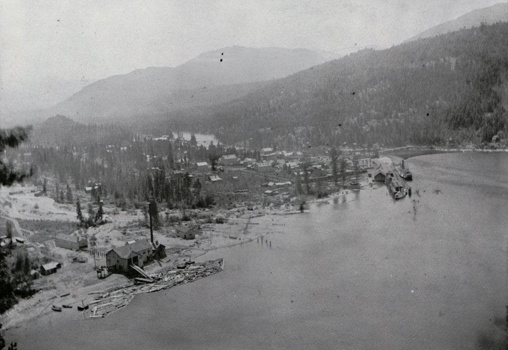 Ontario Slocan Mill at Slocan c.1917/18